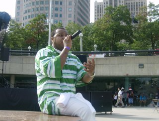 at the Rib & Soul Fest